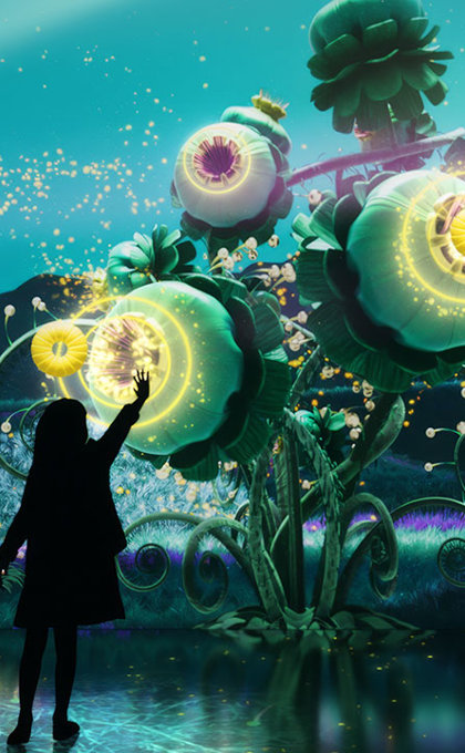 An interactive and immersive experience by flora&faunavisions.